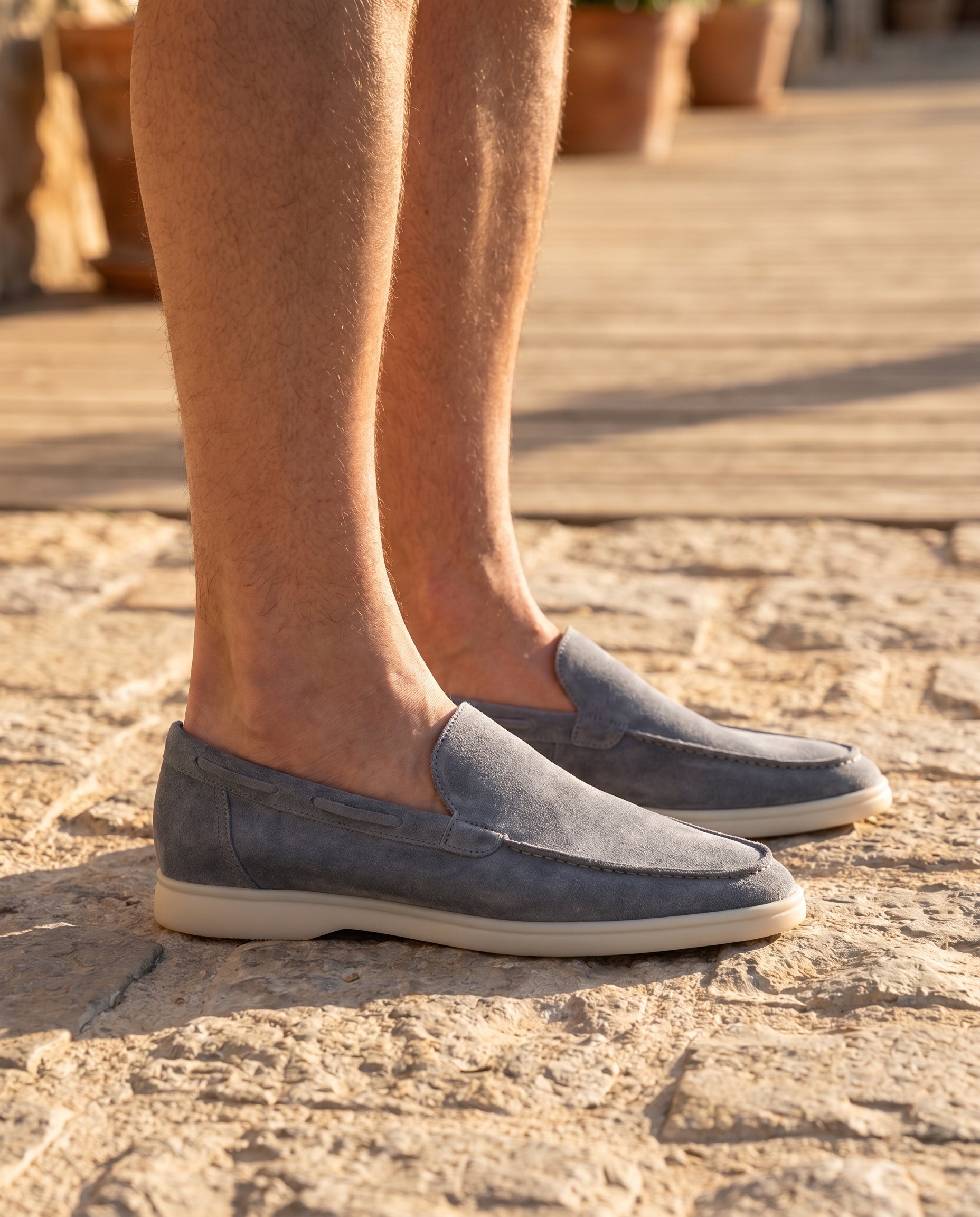 Ivan | Cozy Modern Men's Suede Loafers