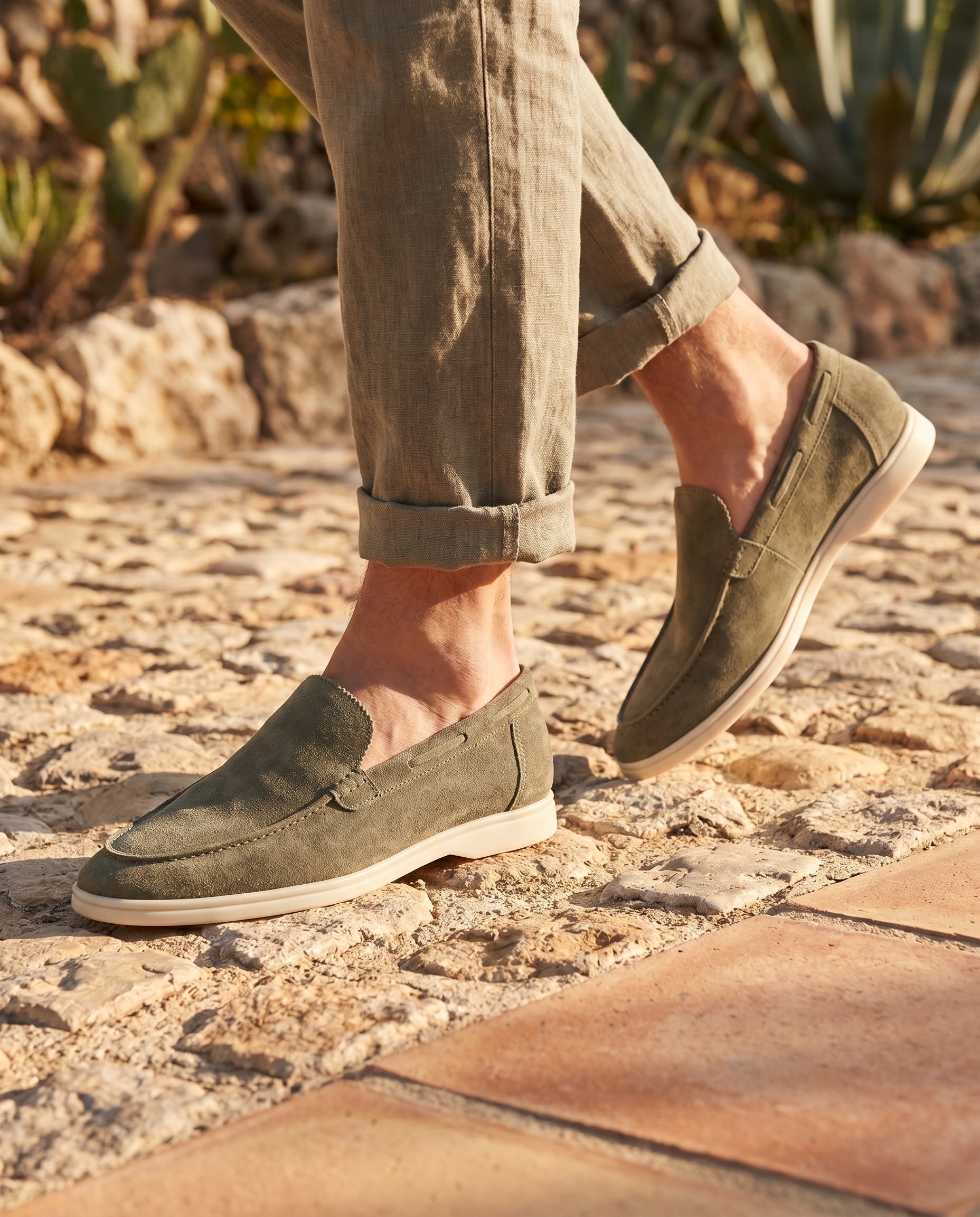 Ivan | Cozy Modern Men's Suede Loafers