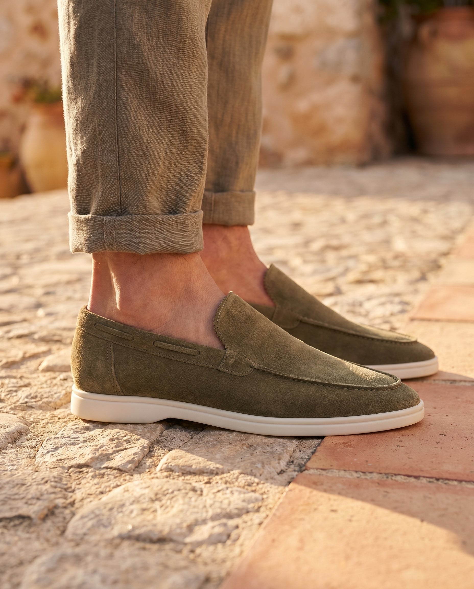 Ivan | Cozy Modern Men's Suede Loafers