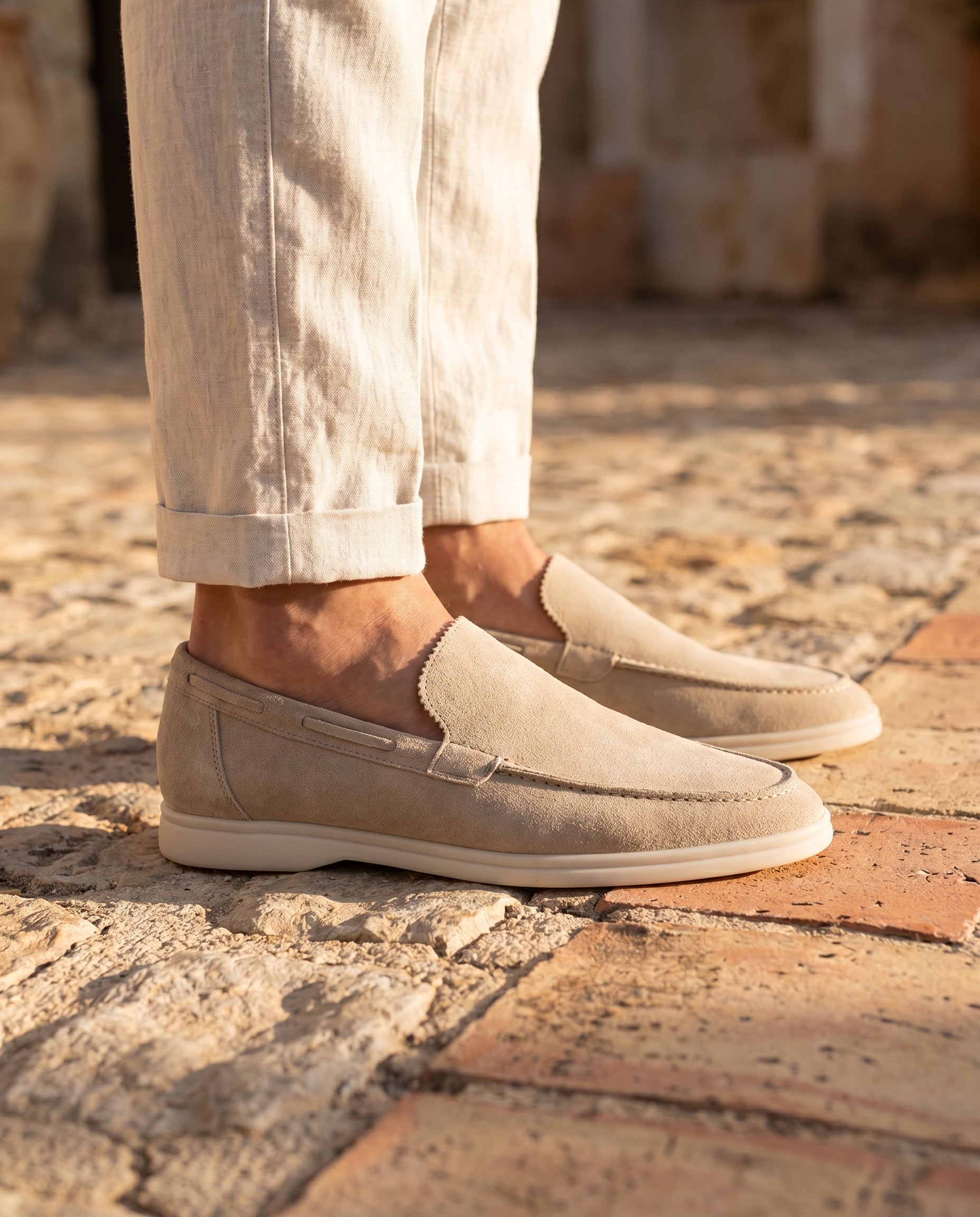 Ivan | Cozy Modern Men's Suede Loafers
