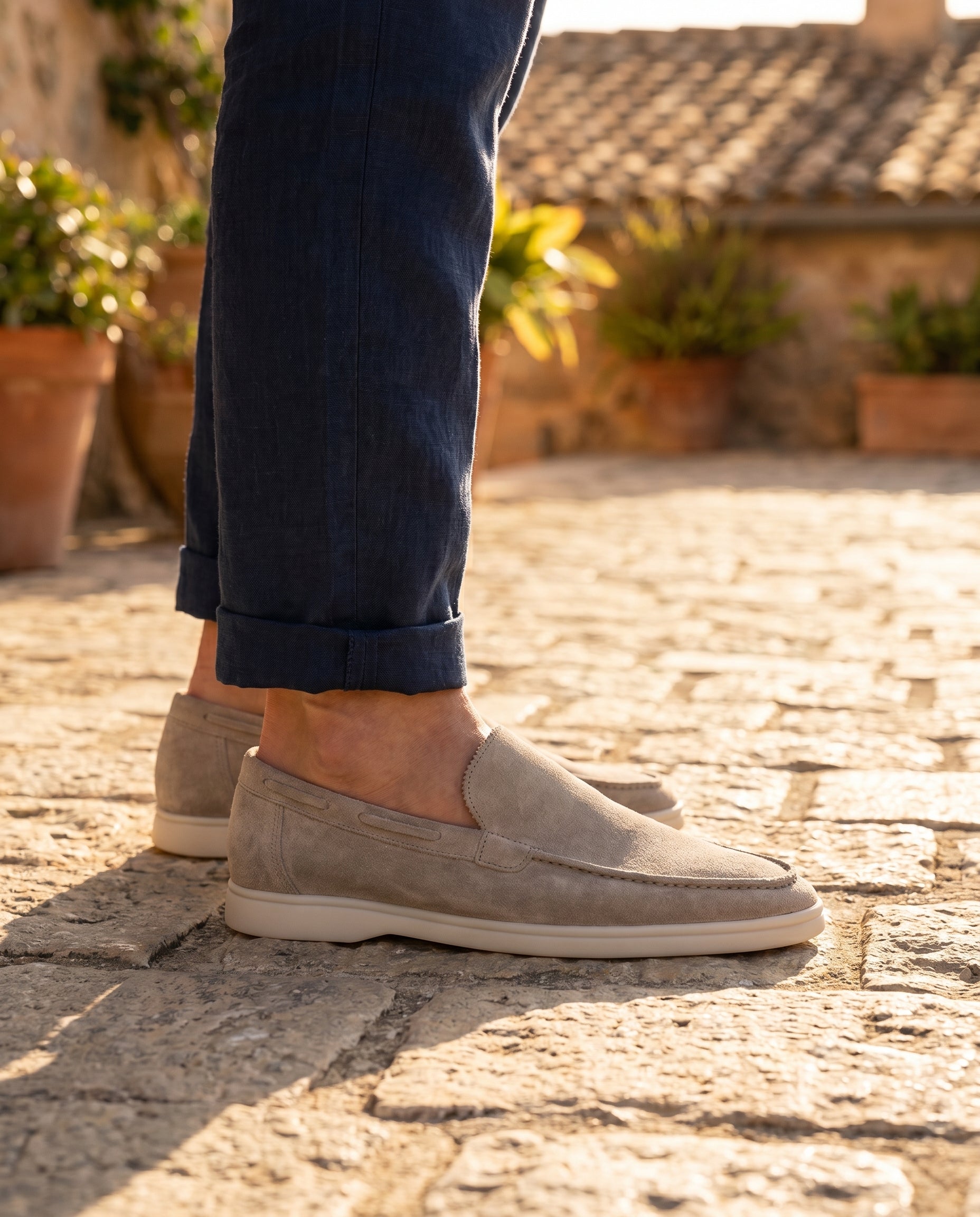 Ivan | Cozy Modern Men's Suede Loafers
