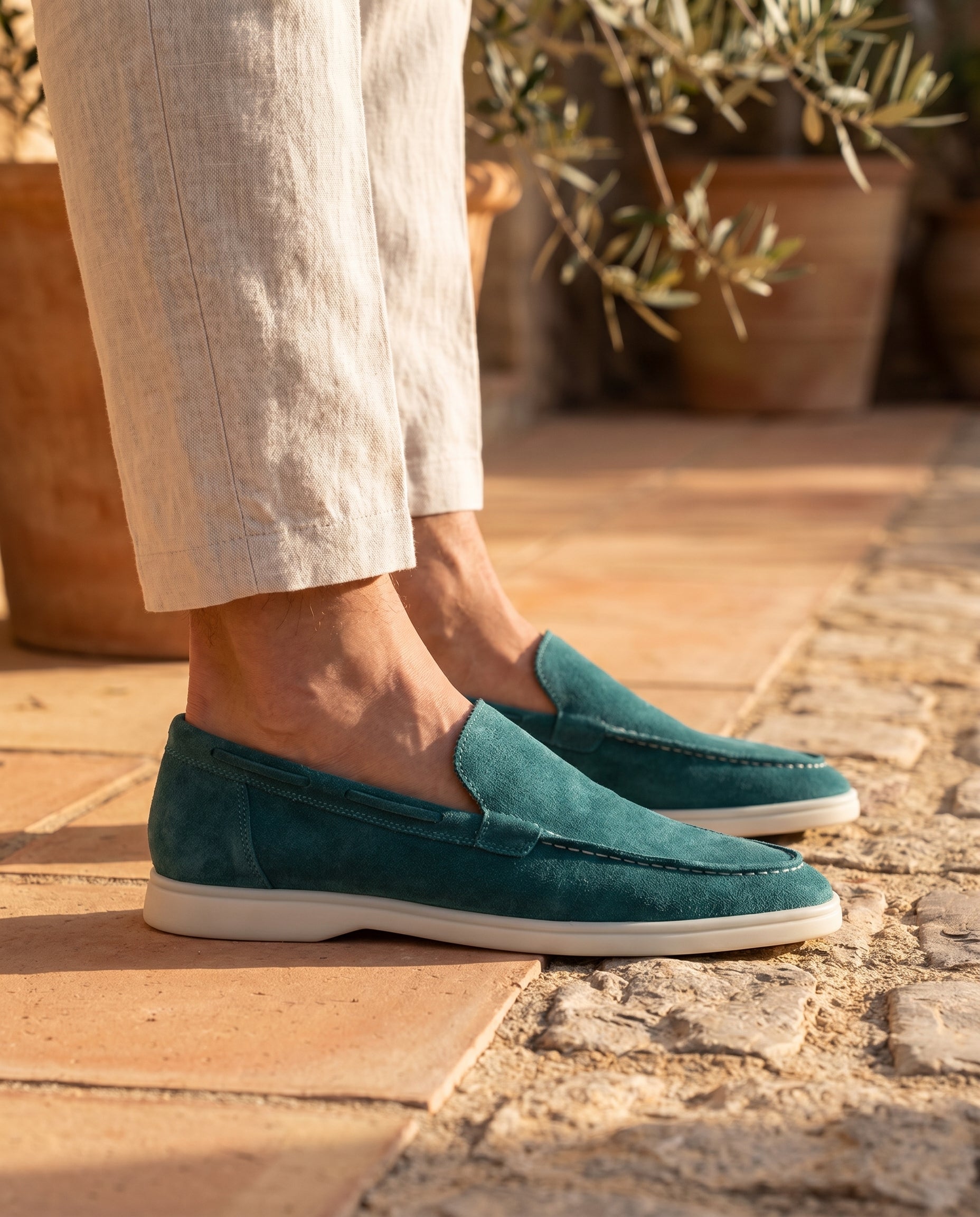 Ivan | Cozy Modern Men's Suede Loafers