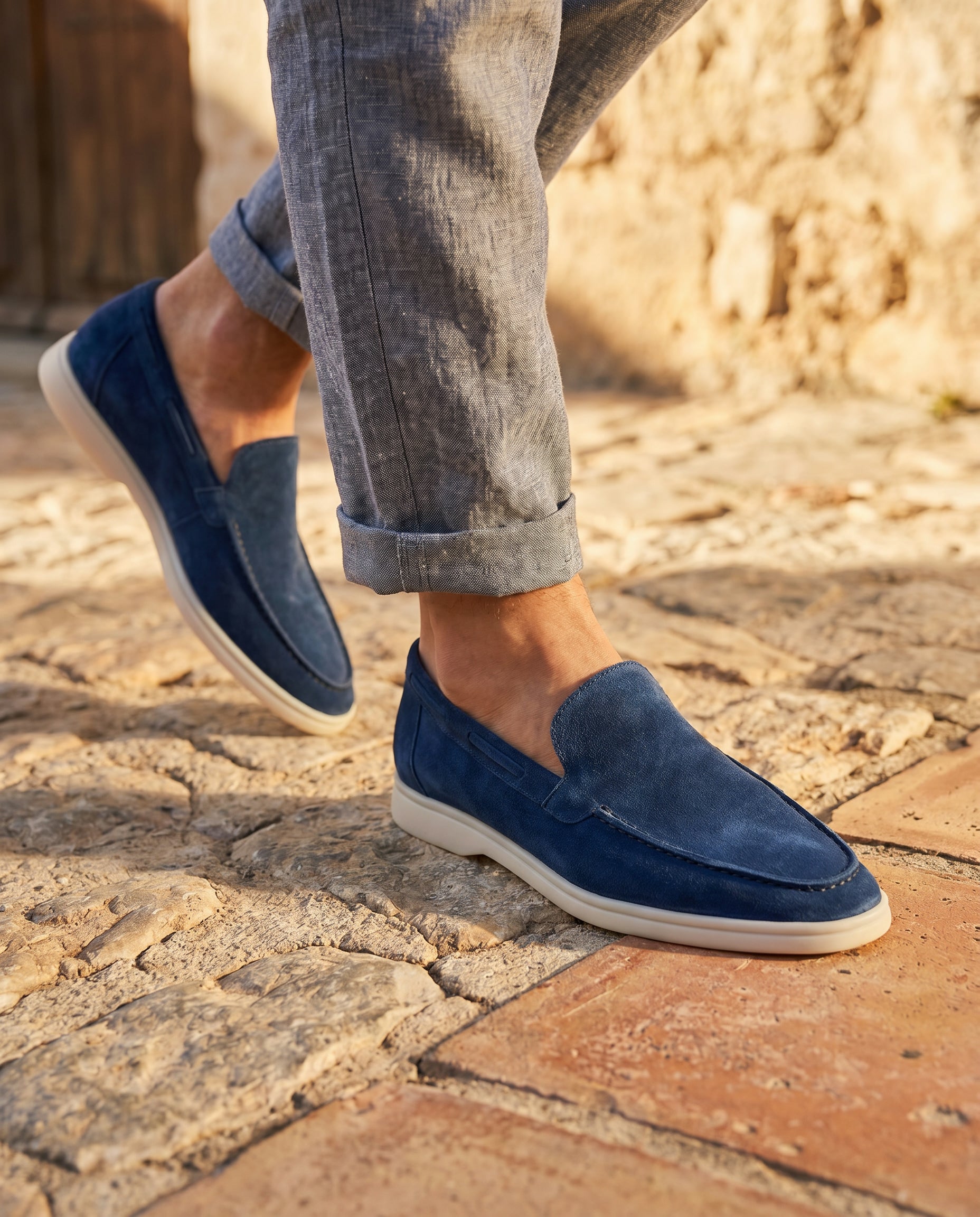 Ivan | Cozy Modern Men's Suede Loafers