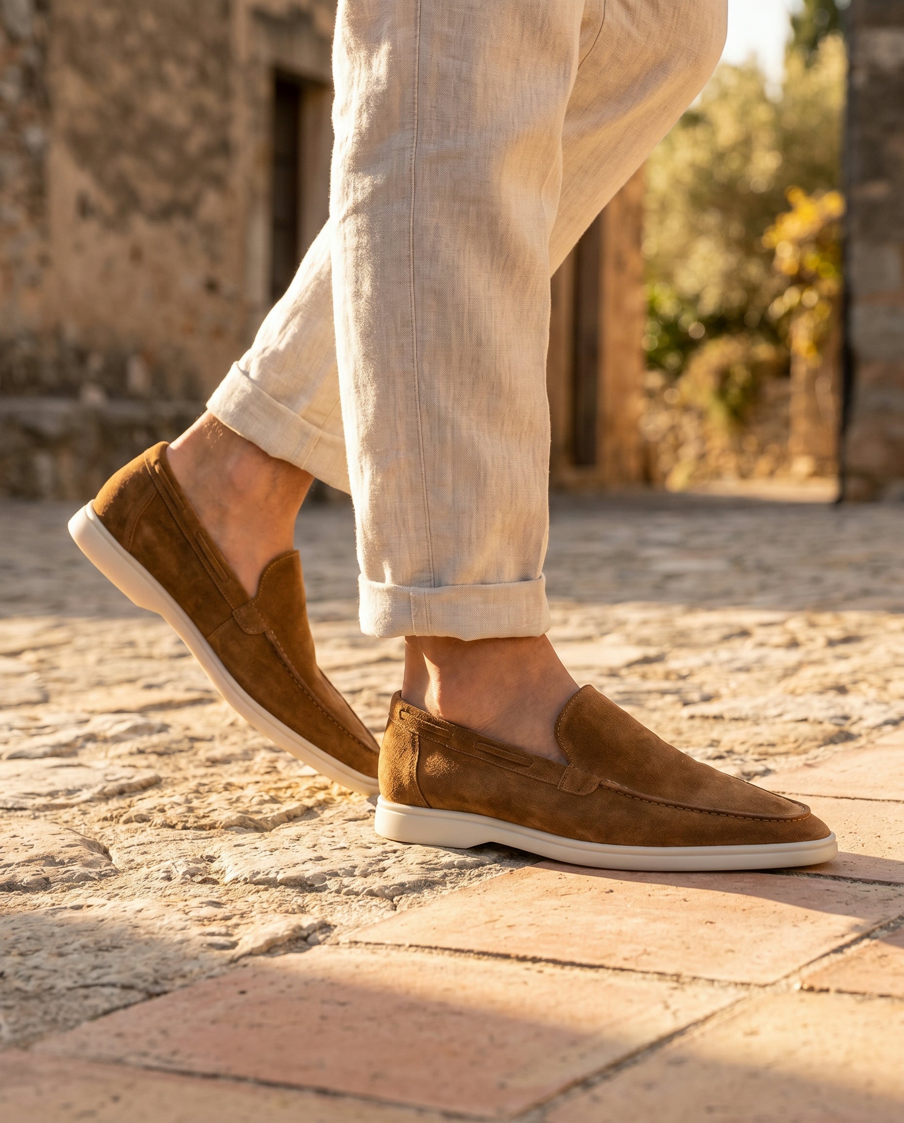 Ivan | Cozy Modern Men's Suede Loafers