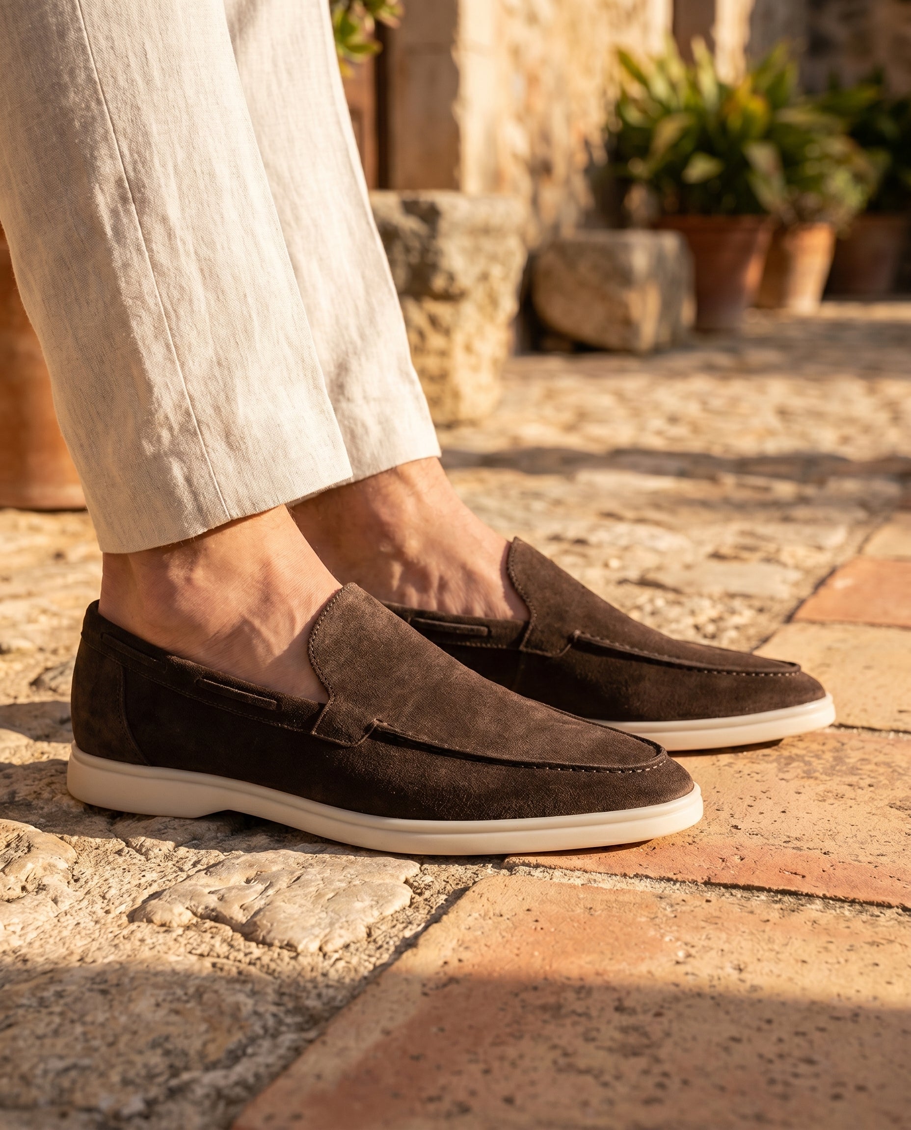 Ivan | Cozy Modern Men's Suede Loafers
