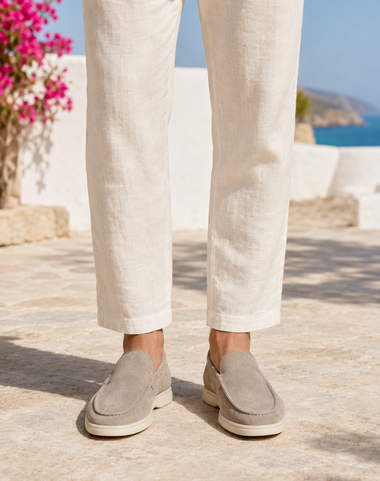Ivan | Cozy Modern Men's Suede Loafers
