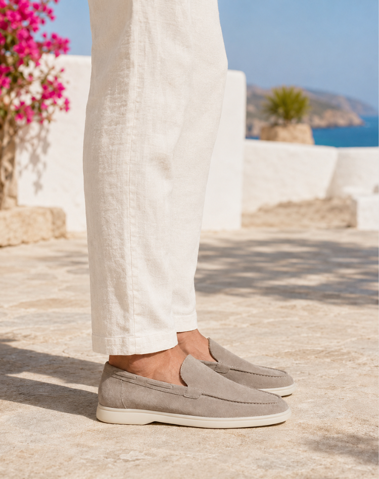 Ivan | Cozy Modern Men's Suede Loafers