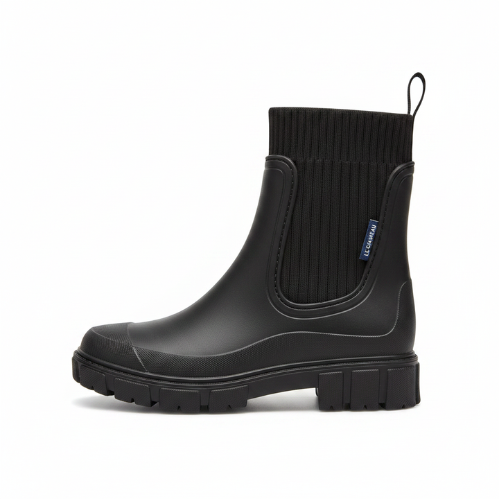 Neve | Stylish Pointed Toe Heeled Ankle Boots