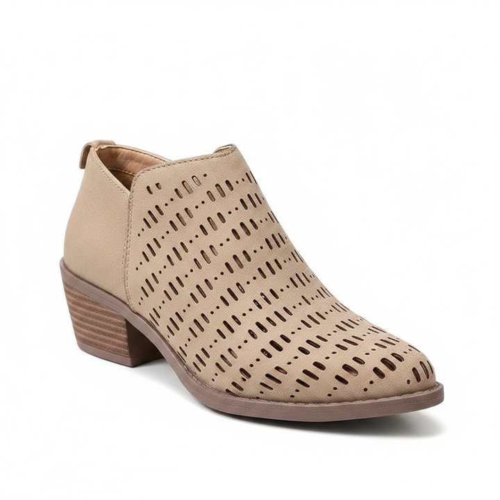Bellamy | Luxe Lace-Up Ankle Boots