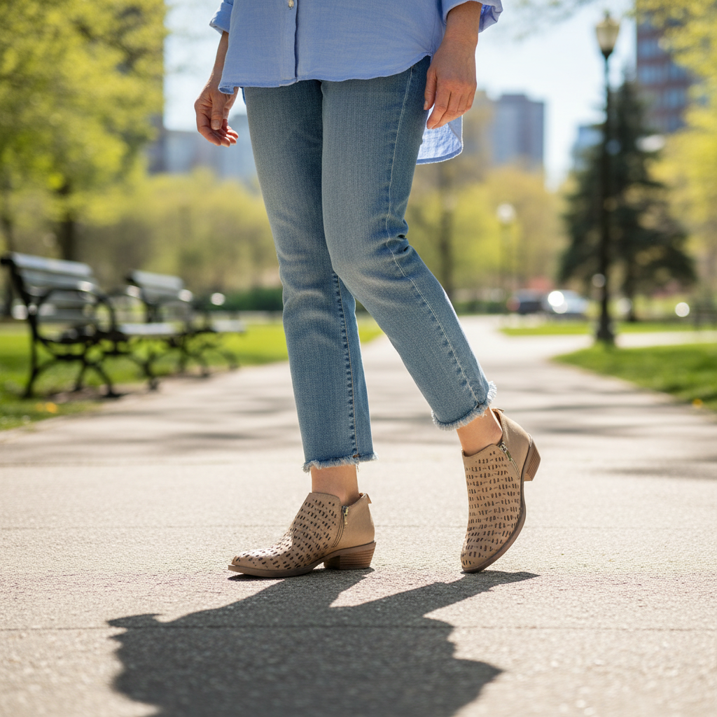 Bellamy | Luxe Lace-Up Ankle Boots