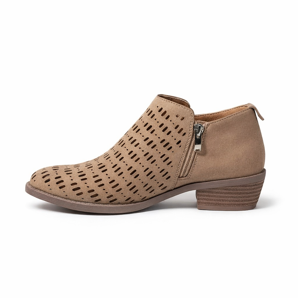 Bellamy | Luxe Lace-Up Ankle Boots