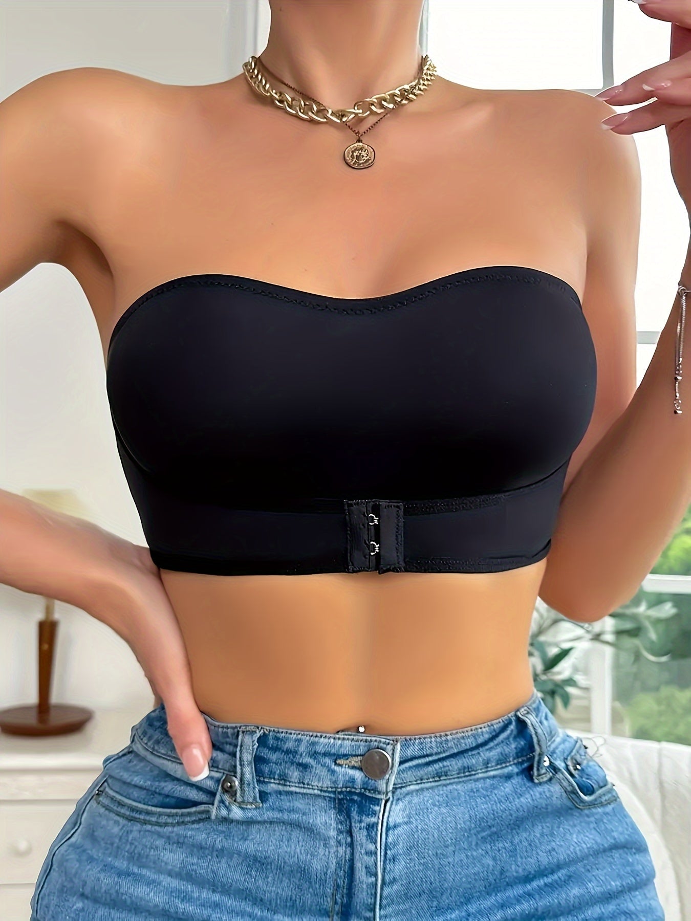 Beryl | Elegant Strapless Bandeau Bra